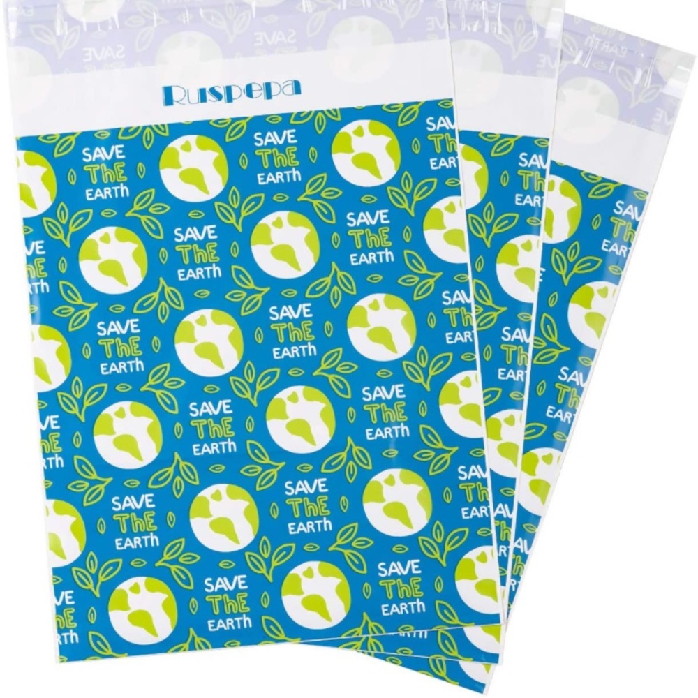 25 Save the earth poly mailers (10x13”)